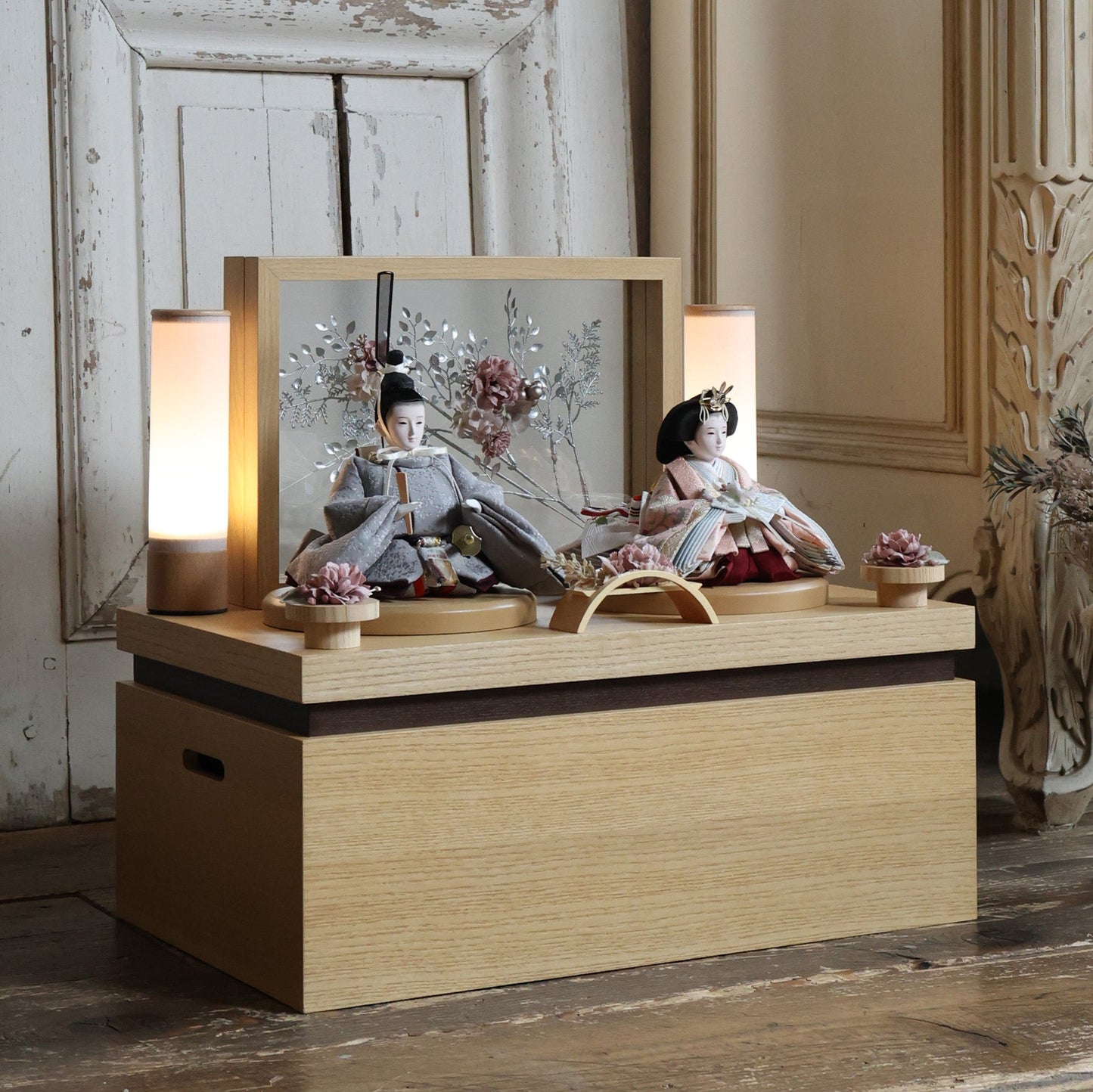 すみれ　sumire｜26雛人形収納飾り