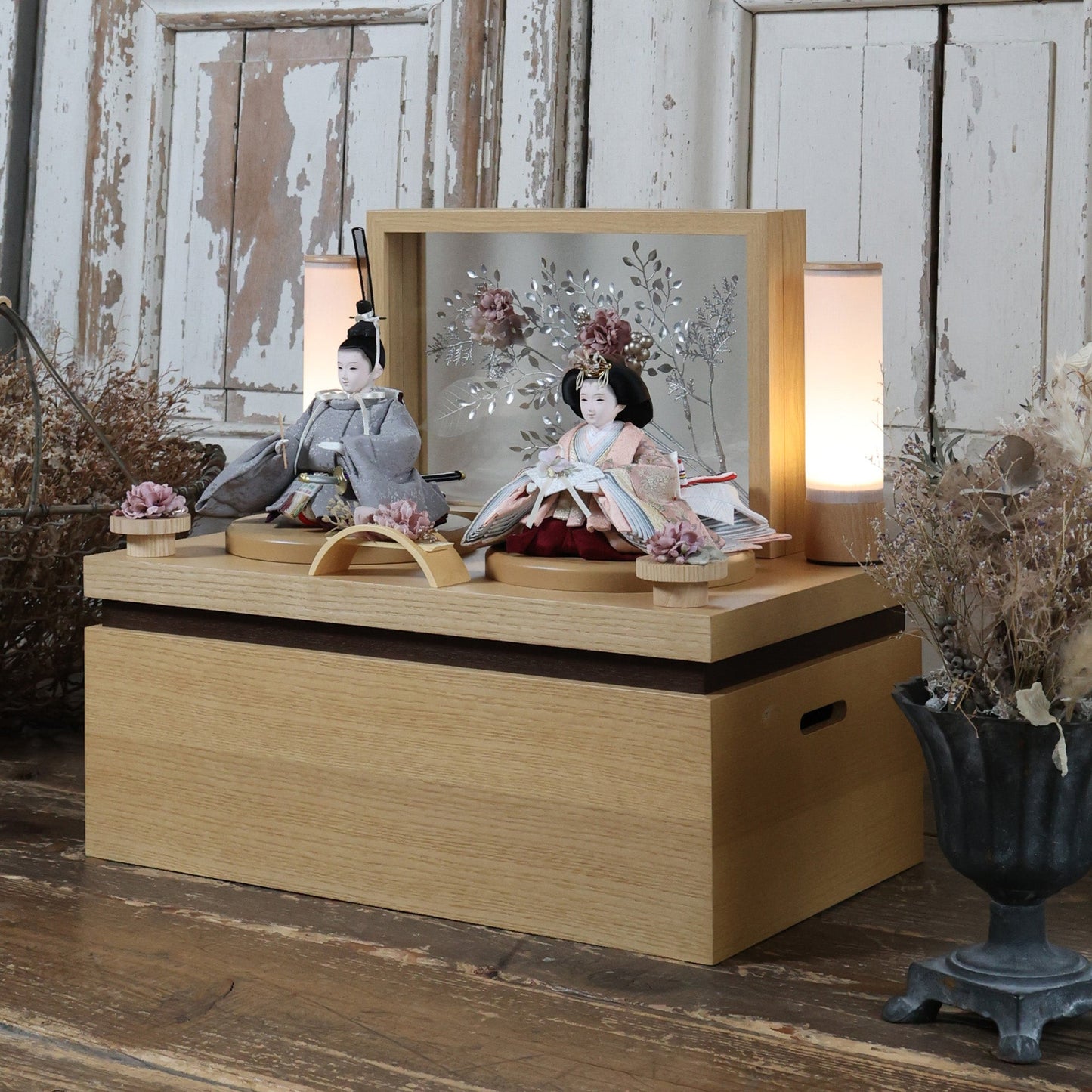 すみれ　sumire｜26雛人形収納飾り