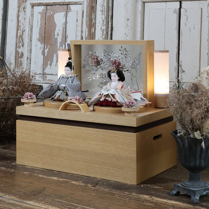 すみれ　sumire｜26雛人形収納飾り