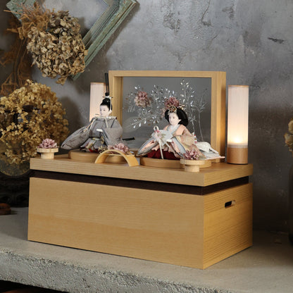 すみれ　sumire｜26雛人形収納飾り