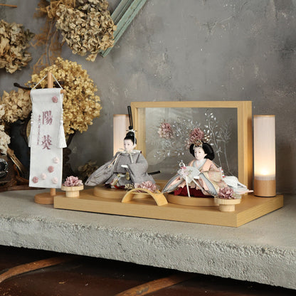 すみれ　sumire｜26雛人形収納飾り