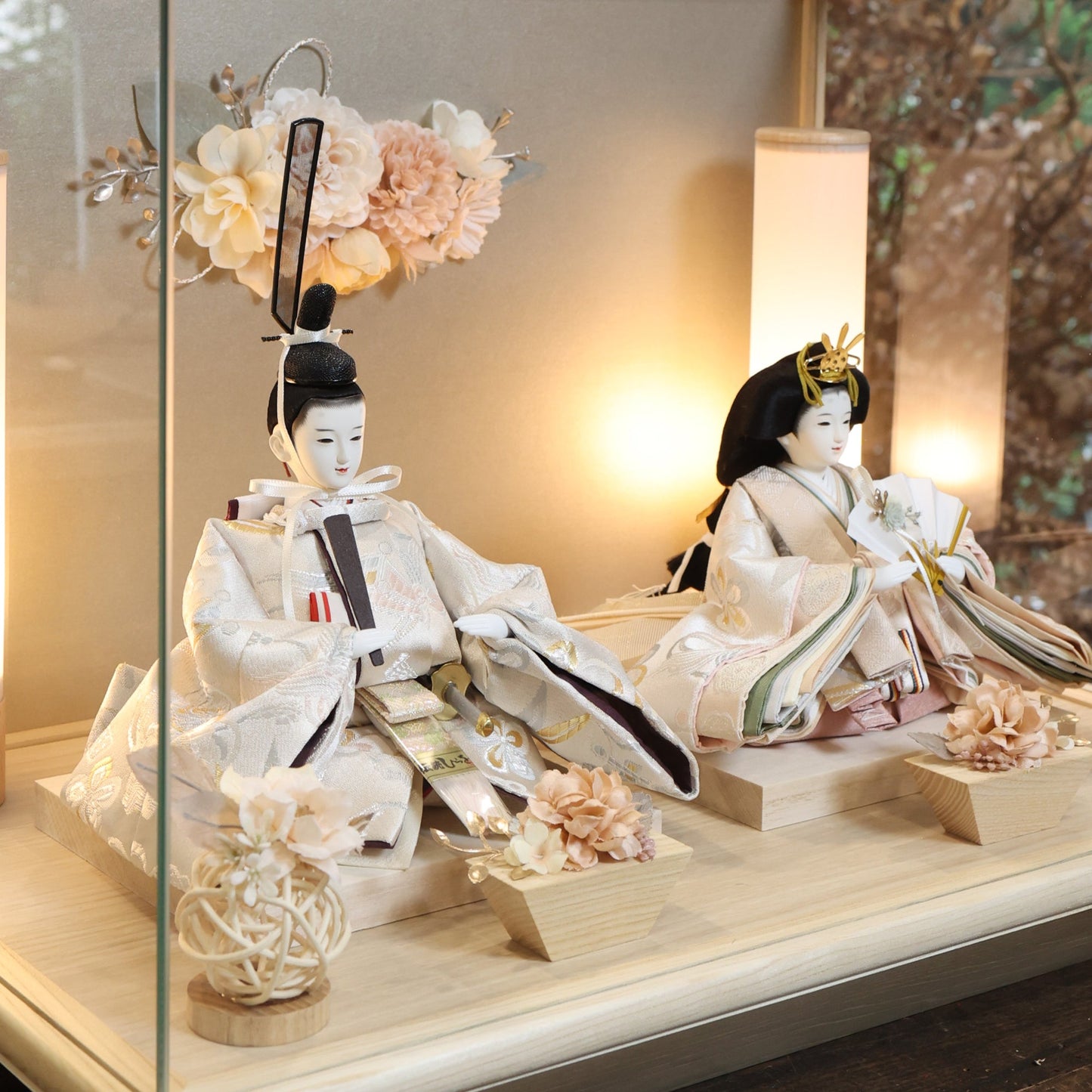 紗　suzu｜26雛人形ケース飾り