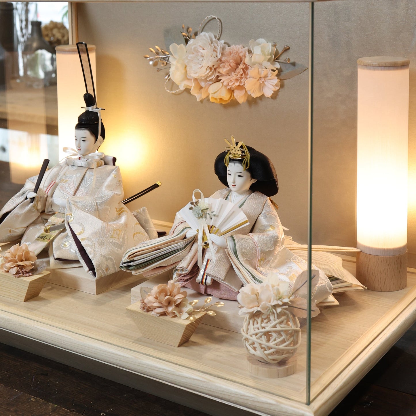 紗　suzu｜26雛人形ケース飾り