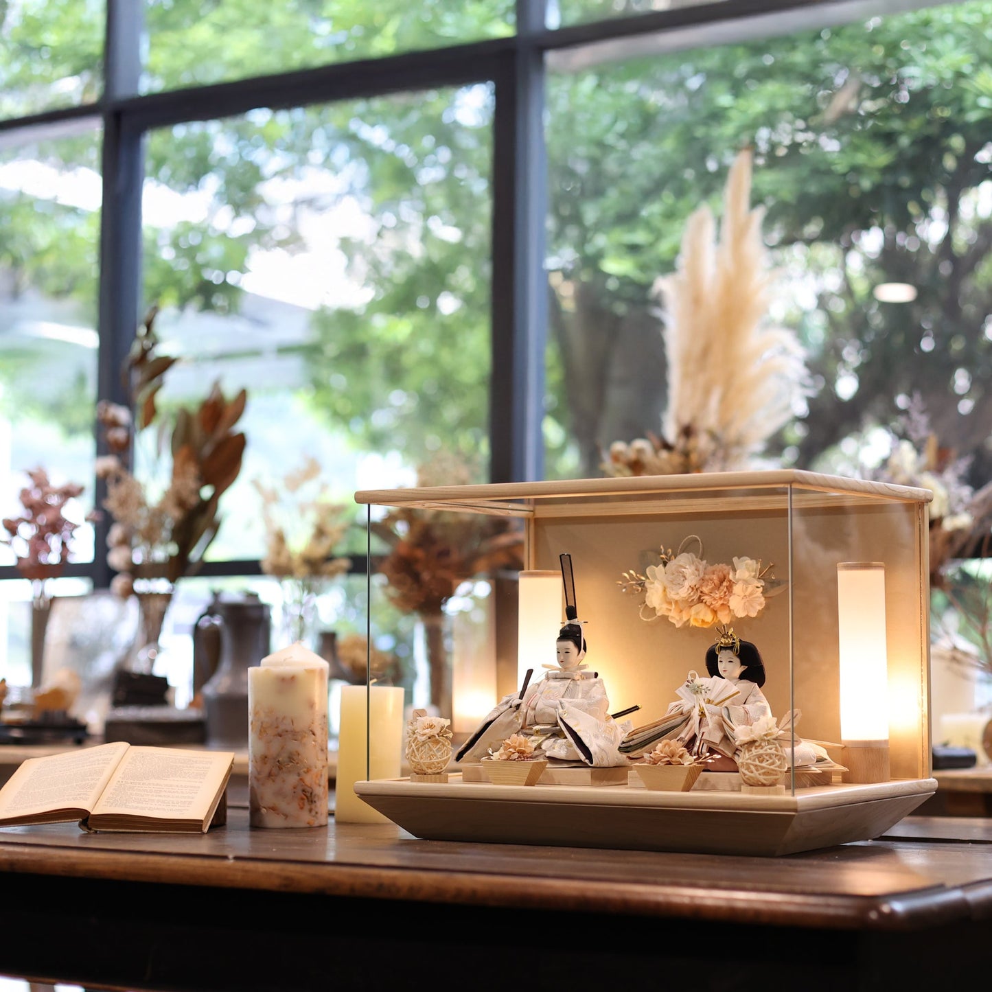 紗　suzu｜26雛人形ケース飾り