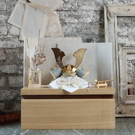 甲冑師「翠鳳」作品  翔 syou | 26祈兜 収納飾り