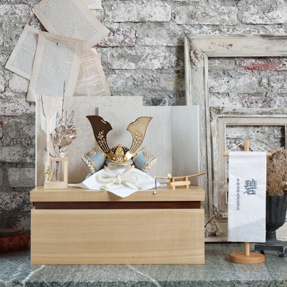 甲冑師「翠鳳」作品  翔 syou | 26祈兜 収納飾り