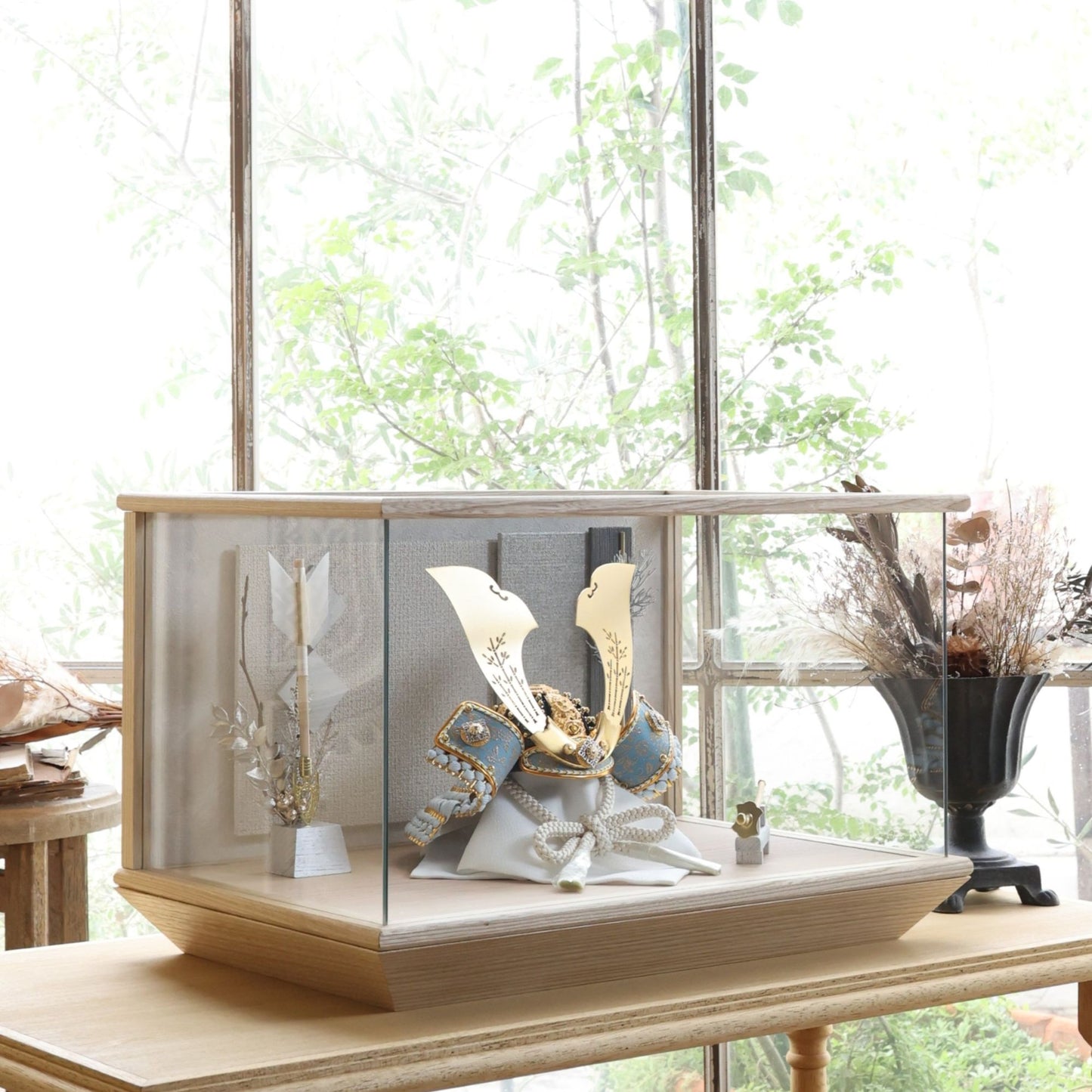 甲冑師「翠鳳」作品　翔 syou | 26祈兜 ケース飾り