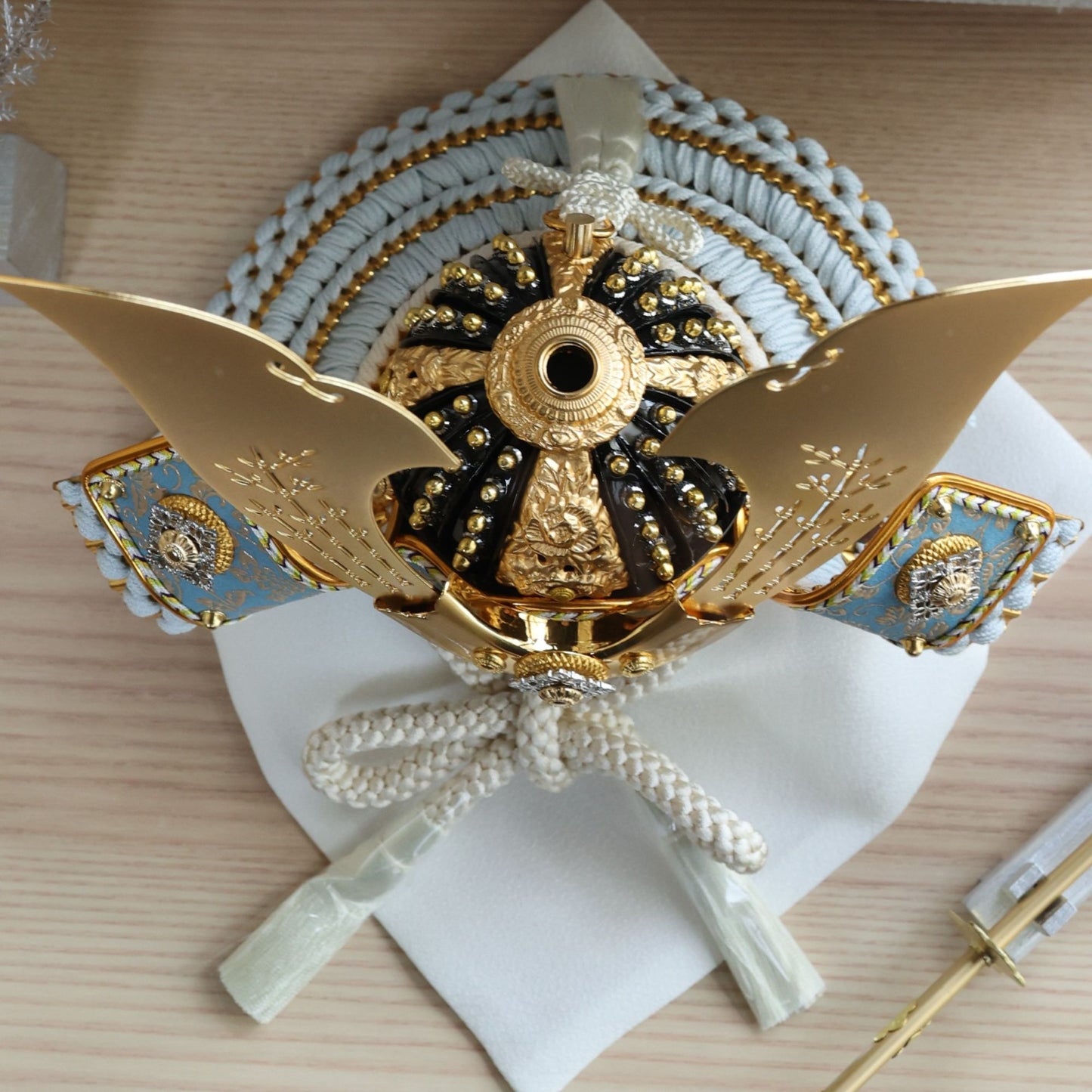 甲冑師「翠鳳」作品　翔 syou | 26祈兜 ケース飾り