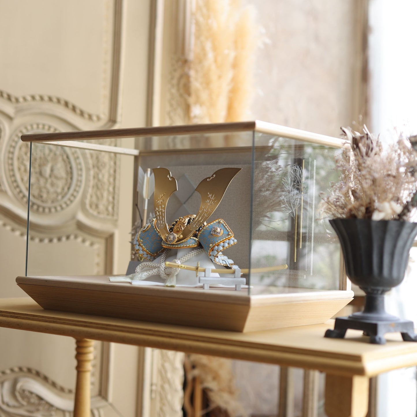 甲冑師「翠鳳」作品　翔 syou | 26祈兜 ケース飾り