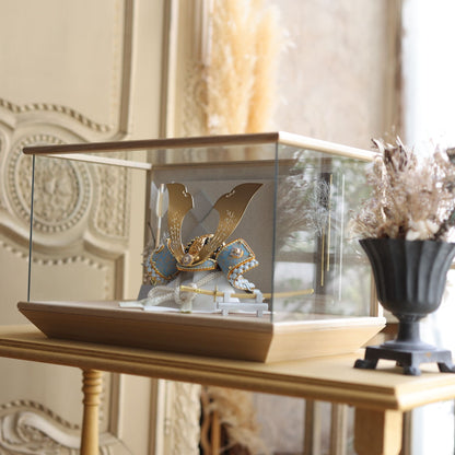 甲冑師「翠鳳」作品　翔 syou | 26祈兜 ケース飾り