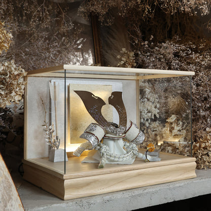 甲冑師「翠鳳」作品　柊 syū | 26祈兜 ケース飾り