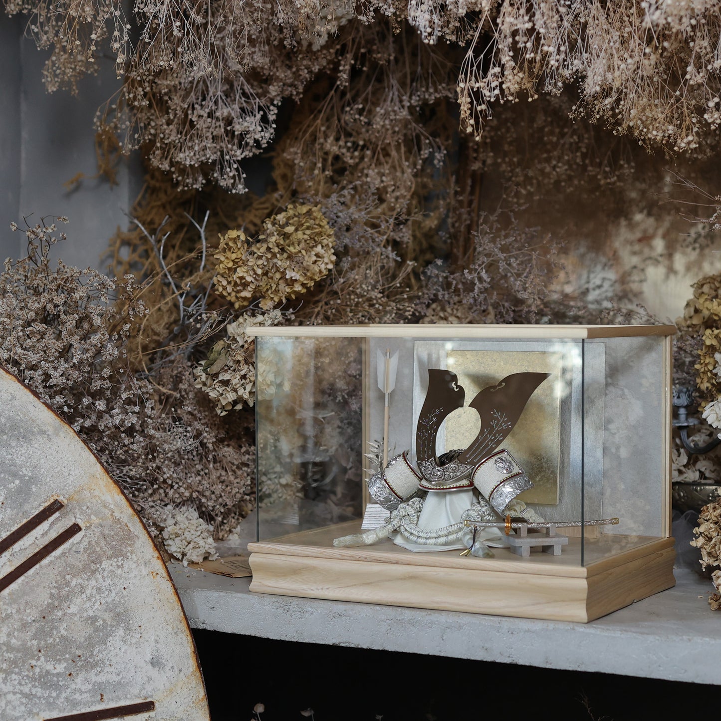 甲冑師「翠鳳」作品　柊 syū | 26祈兜 ケース飾り