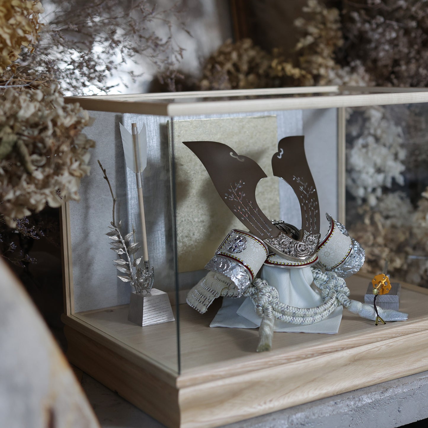 甲冑師「翠鳳」作品　柊 syū | 26祈兜 ケース飾り