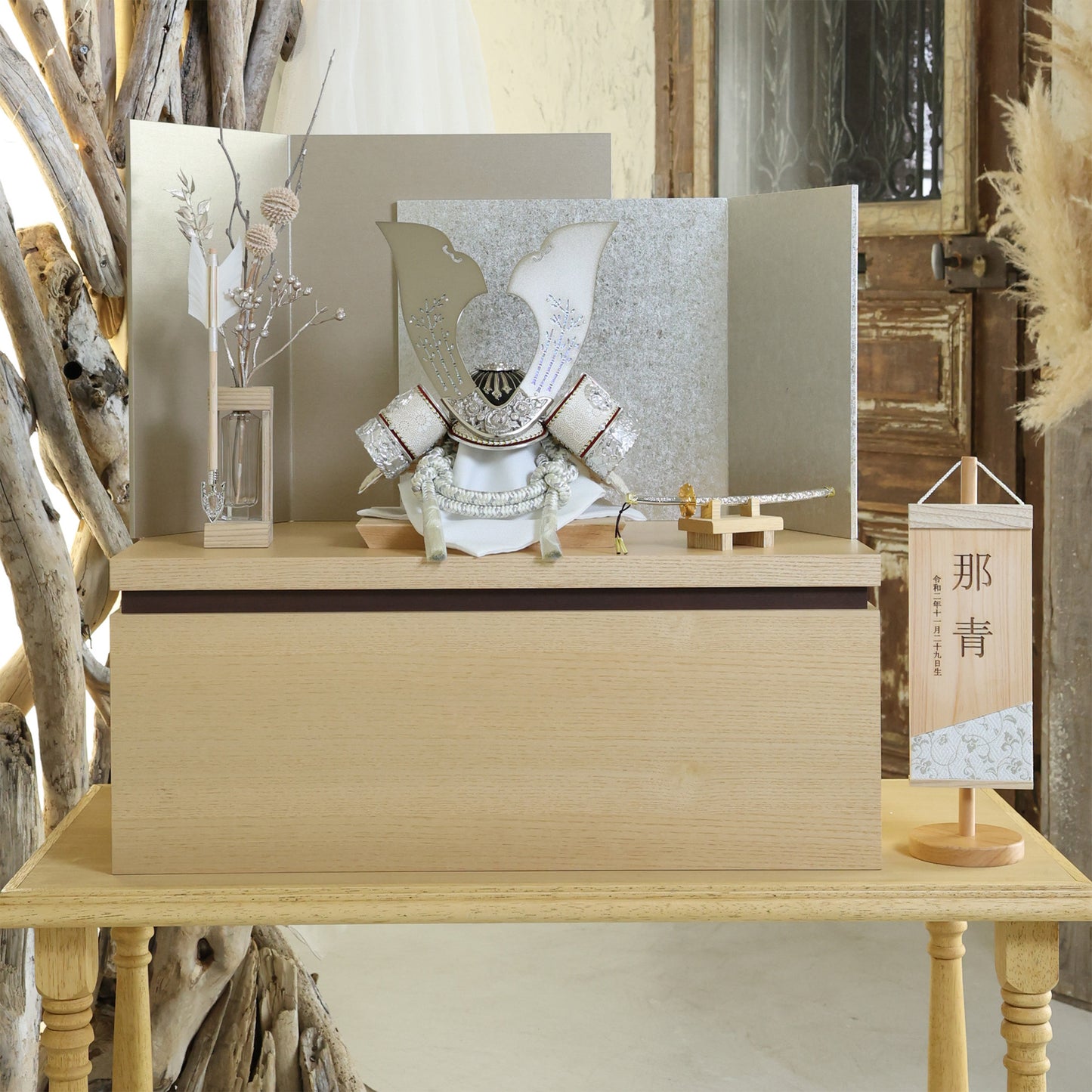 甲冑師「翠鳳」作品  柊 syū | 26祈兜 収納飾り