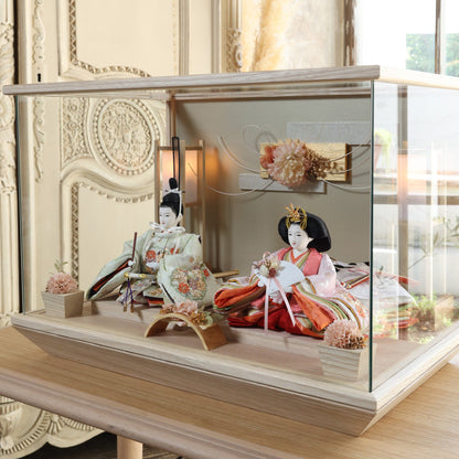 小出松寿作　巴　tomoe｜26雛人形ケース飾り