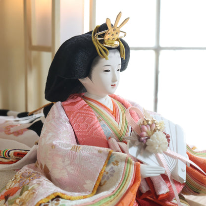 小出松寿作　巴　tomoe｜26雛人形ケース飾り