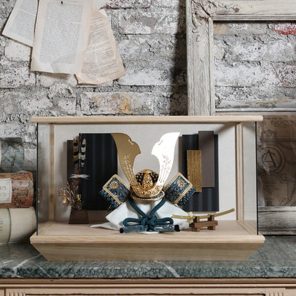 甲冑師「翠鳳」作品　永遠 towa | 26祈兜 ケース飾り