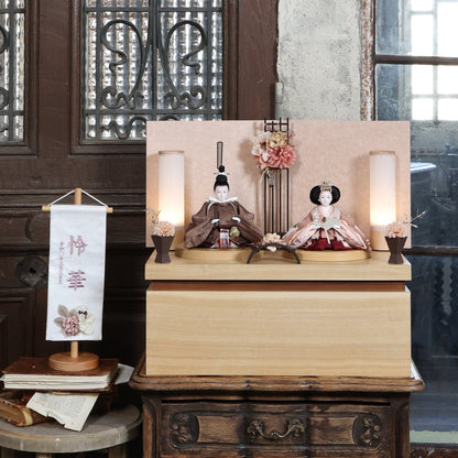 つぐみ　tsugumi｜26雛人形収納飾り