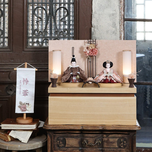 つぐみ　tsugumi｜26雛人形収納飾り