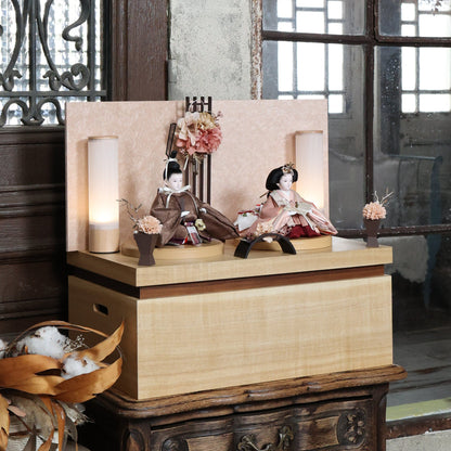 つぐみ　tsugumi｜26雛人形収納飾り