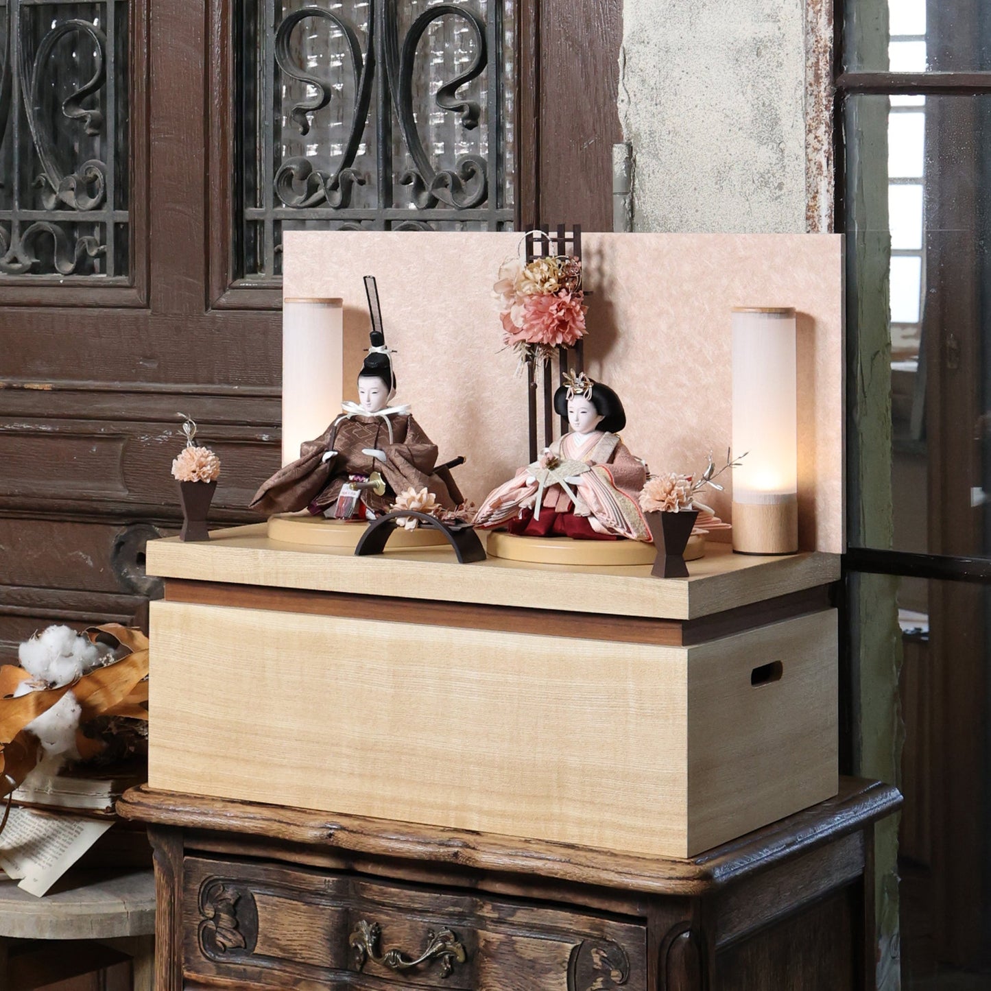 つぐみ　tsugumi｜26雛人形収納飾り