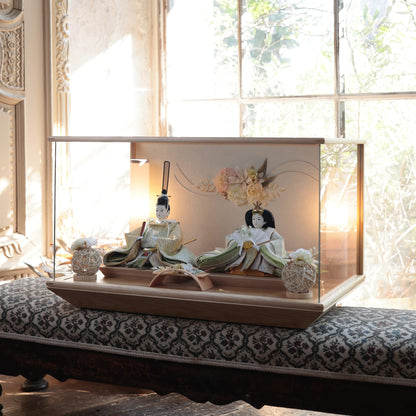 京都西陣袋帯　月音　tsukine｜26雛人形ケース飾り