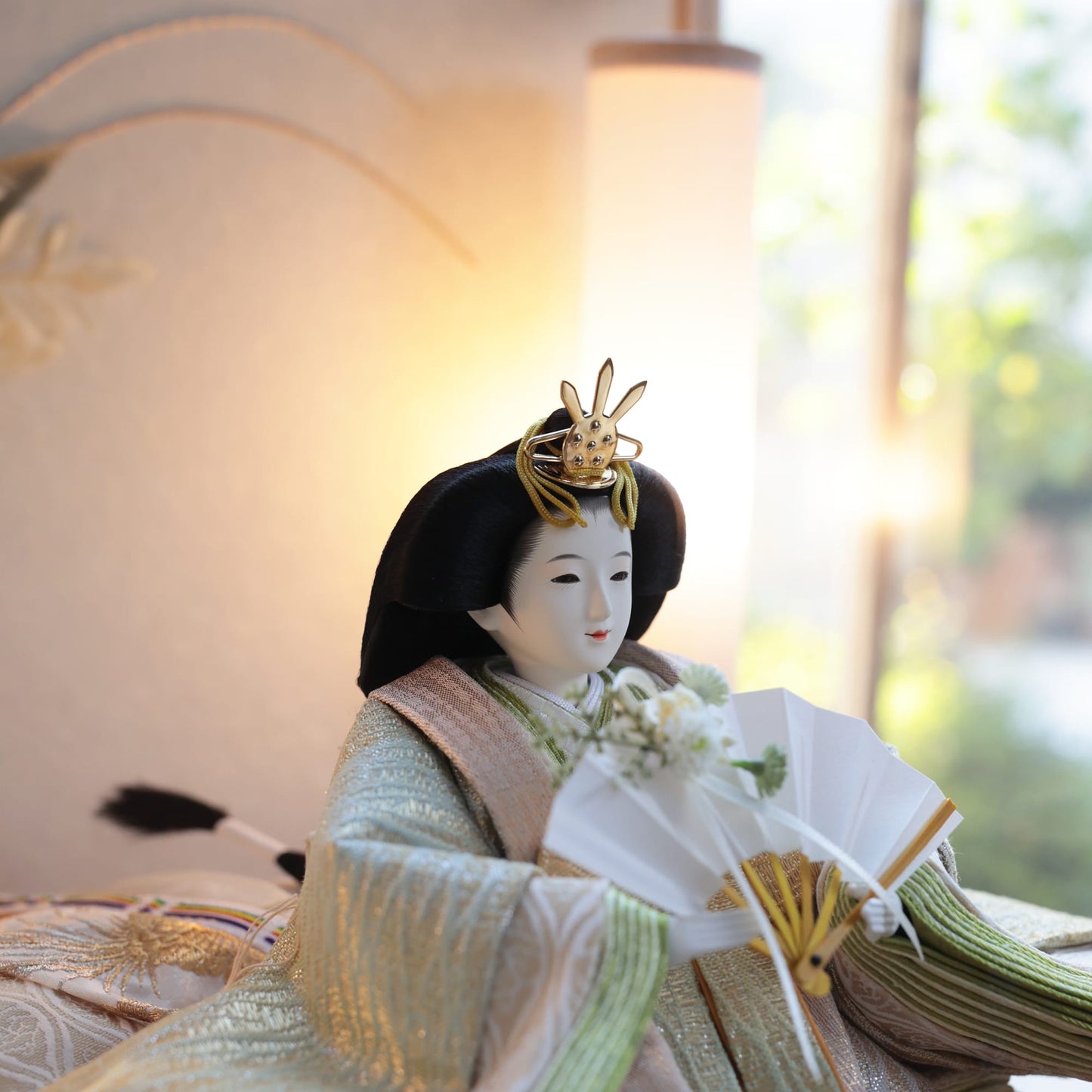 京都西陣袋帯　月音　tsukine｜26雛人形ケース飾り