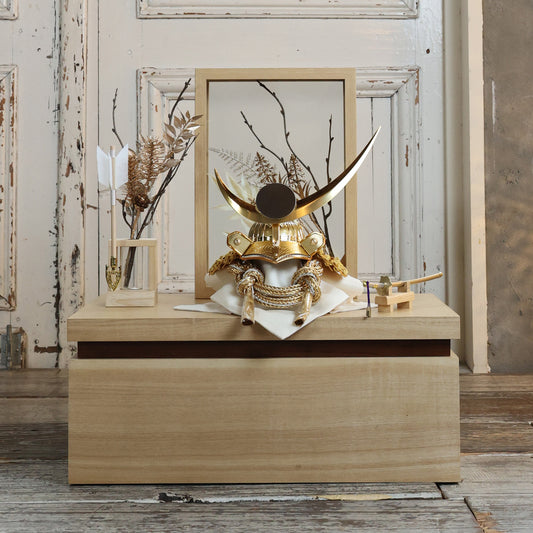 甲冑師「翠鳳」作品  大和 yamato | 26祈兜 収納飾り