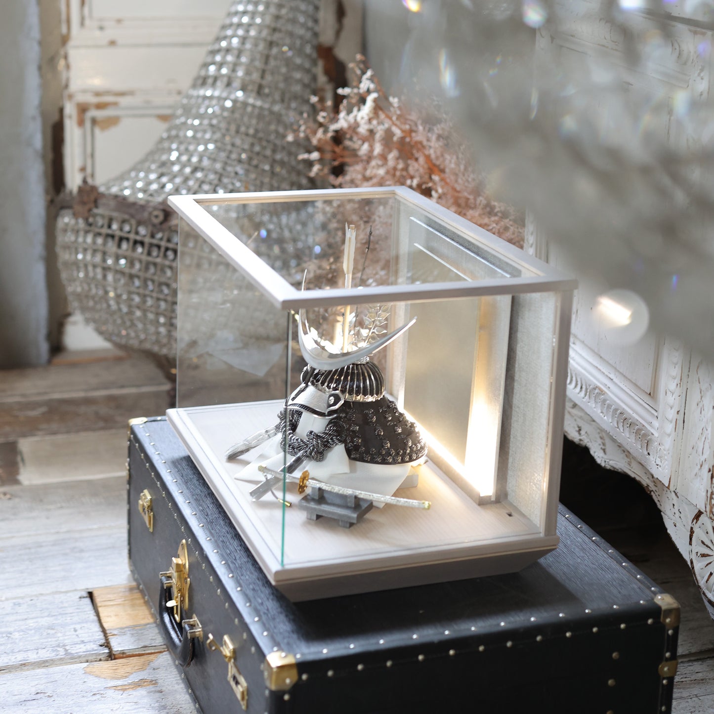 甲冑師「翠鳳」作品　耀斗 youto | 26祈兜 ケース飾り