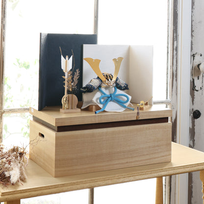 甲冑師「加藤良」作品  悠 yū | 26祈兜 収納飾り