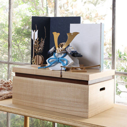 甲冑師「加藤良」作品  悠 yū | 26祈兜 収納飾り