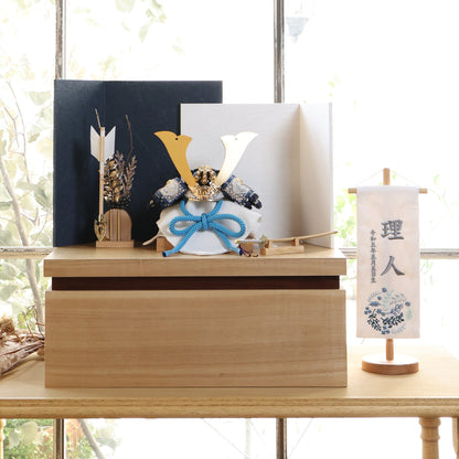 甲冑師「加藤良」作品  悠 yū | 26祈兜 収納飾り