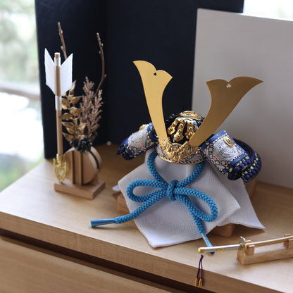 甲冑師「加藤良」作品  悠 yū | 26祈兜 収納飾り