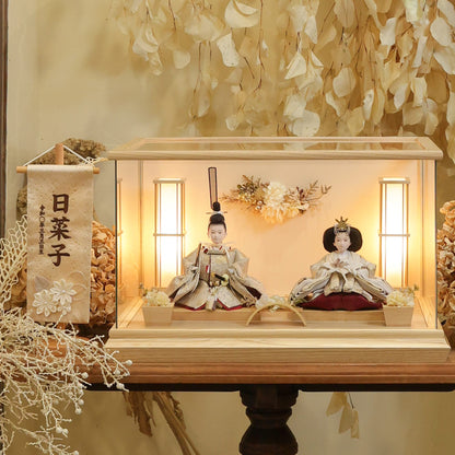 結愛　yua｜26雛人形ケース飾り