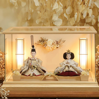結愛　yua｜26雛人形ケース飾り