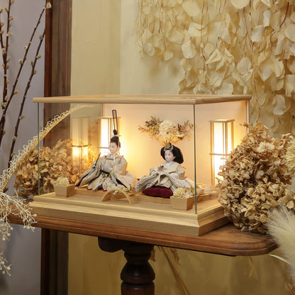 結愛　yua｜26雛人形ケース飾り