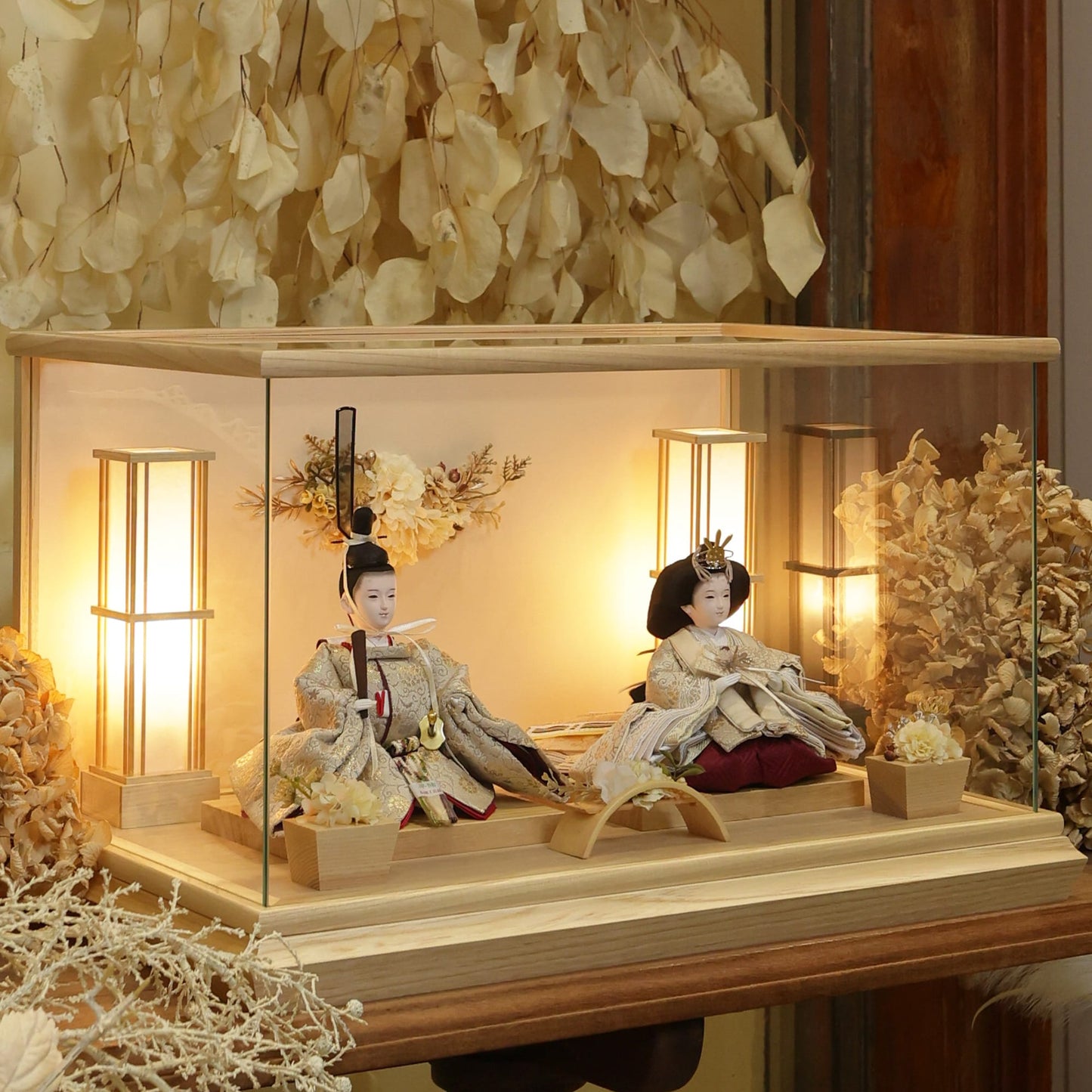 結愛　yua｜26雛人形ケース飾り