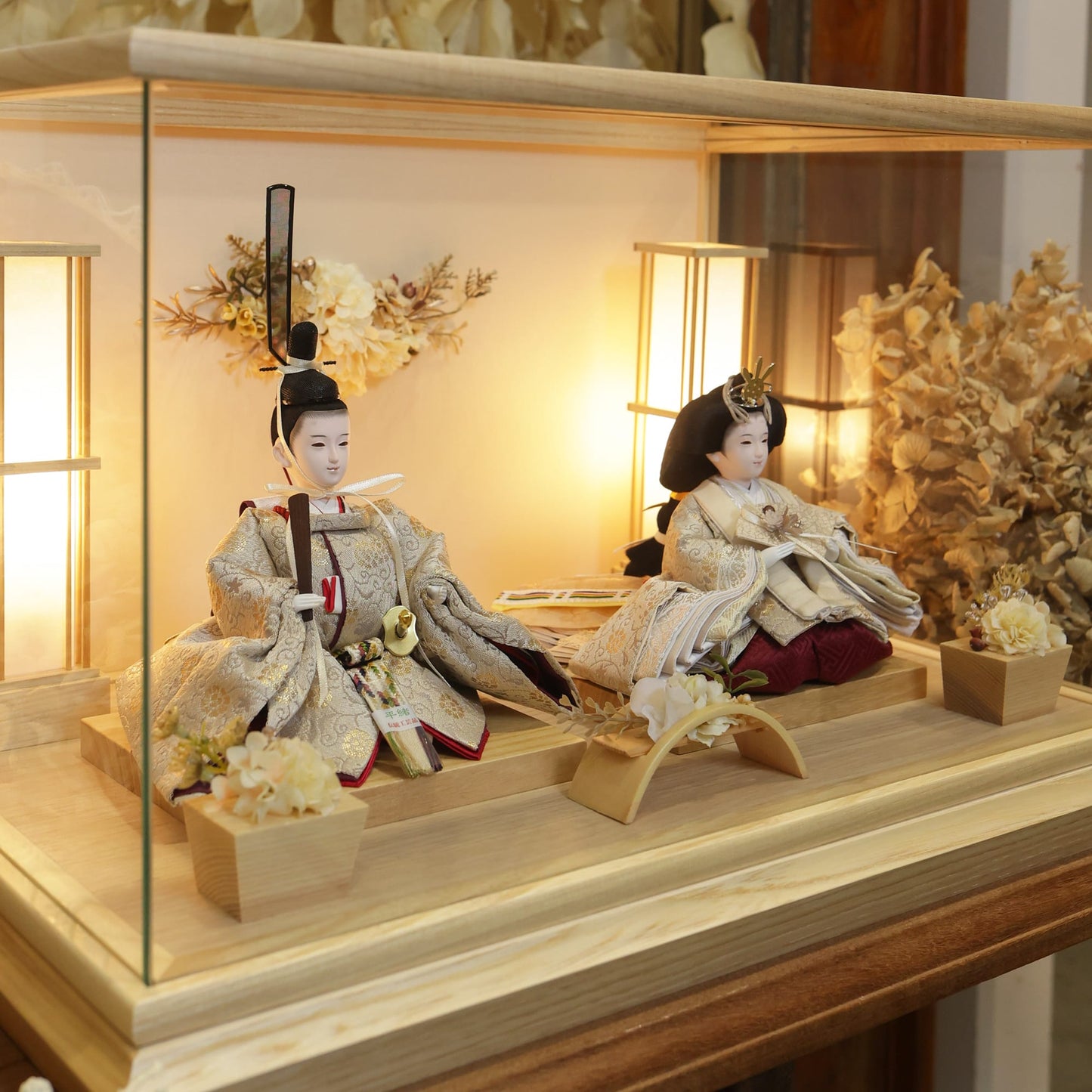 結愛　yua｜26雛人形ケース飾り