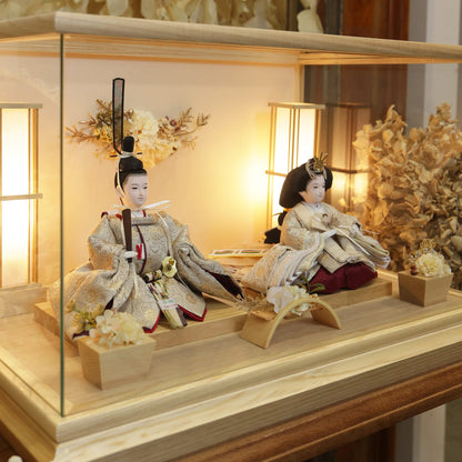 結愛　yua｜26雛人形ケース飾り