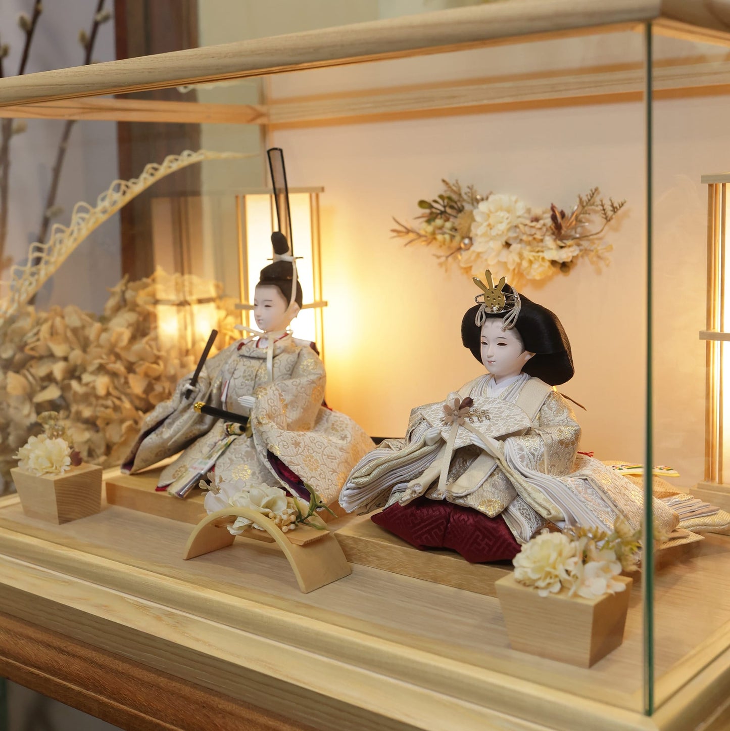 結愛　yua｜26雛人形ケース飾り