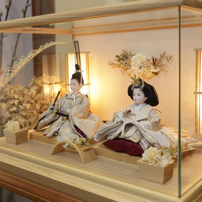結愛　yua｜26雛人形ケース飾り