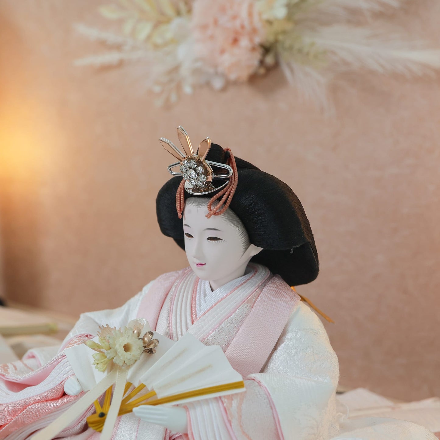 優美　想　yuubi｜26雛人形ケース飾り