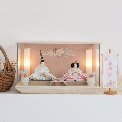 優美　想　yuubi｜26雛人形ケース飾り