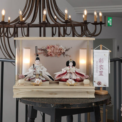 夢　yume｜26雛人形ケース飾り