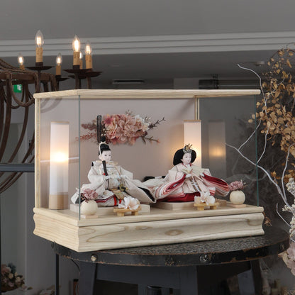 夢　yume｜26雛人形ケース飾り