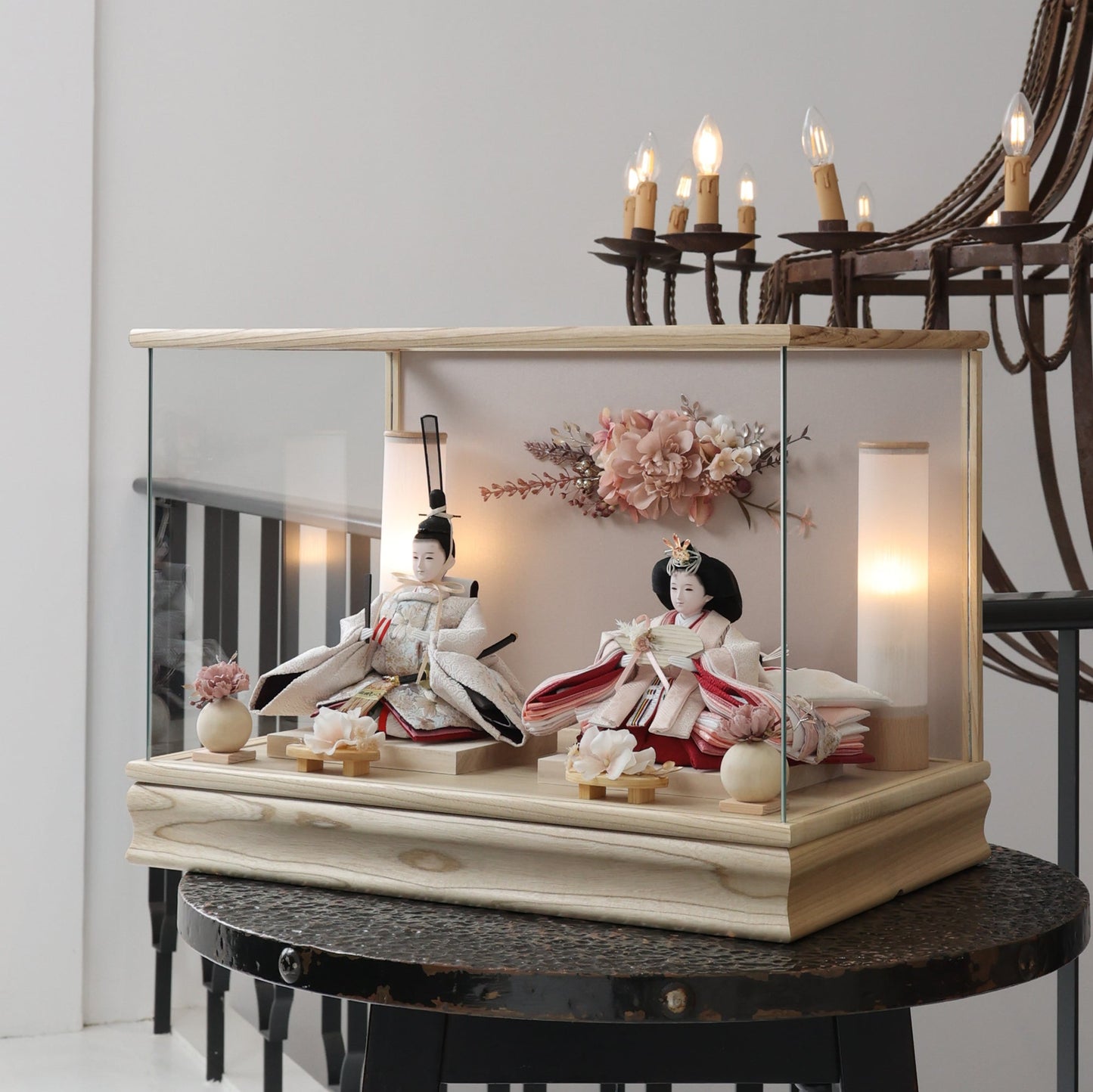 夢　yume｜26雛人形ケース飾り