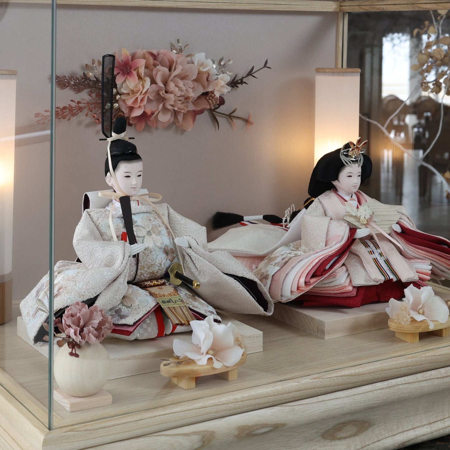 夢　yume｜26雛人形ケース飾り