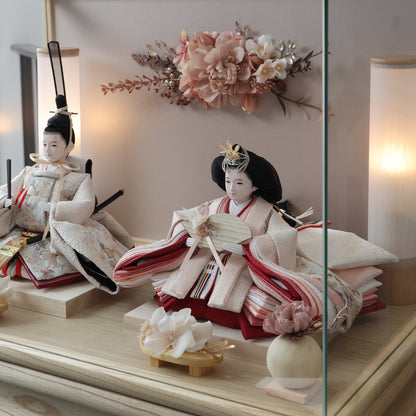 夢　yume｜26雛人形ケース飾り