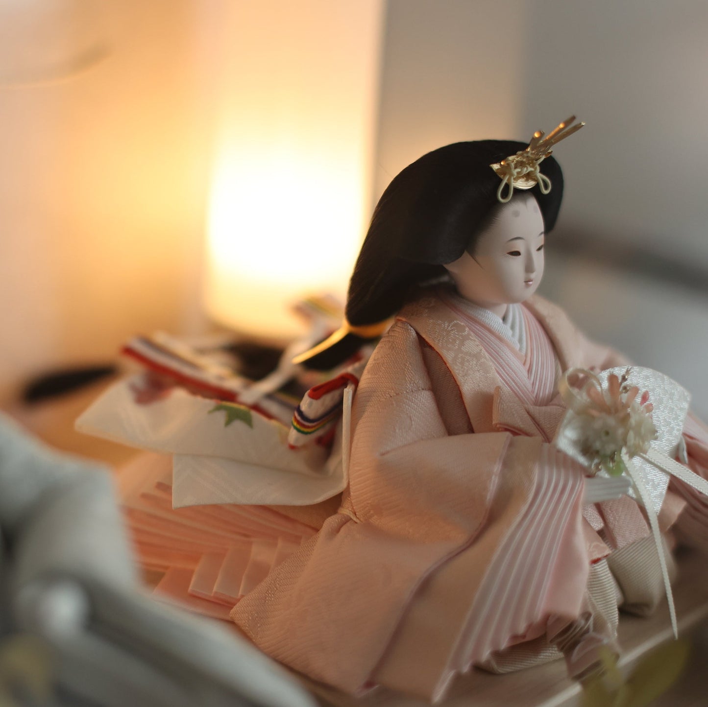 ゆなみ　yunami｜26雛人形ケース飾り