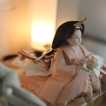 ゆなみ　yunami｜26雛人形ケース飾り